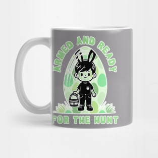 Armed and Ready for the Easter Egg Hunt Mug